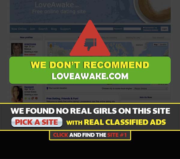LoveAwake.com screenshot